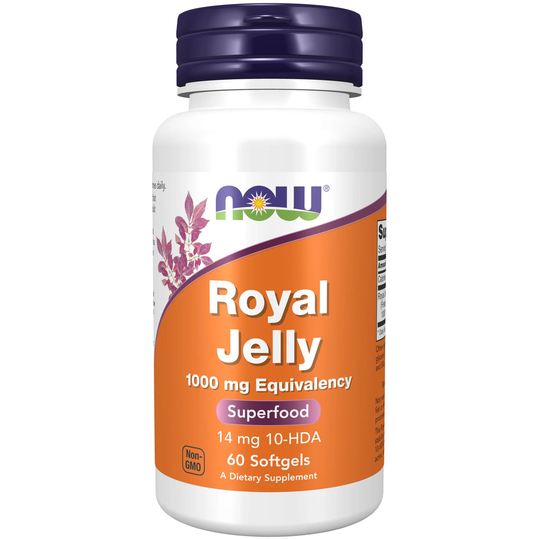 NOW Foods Royal Jelly 1000mg - 60 Softgels