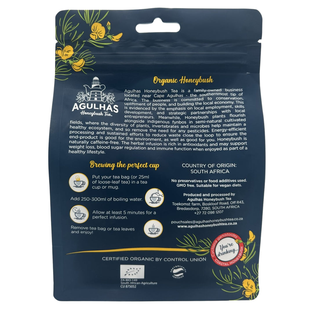 Agulhas Honeybush Tea (Organic) - 40 tea bags (120g)