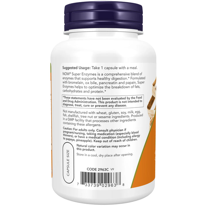 NOW Foods Super Enzymes - 90 Capsules