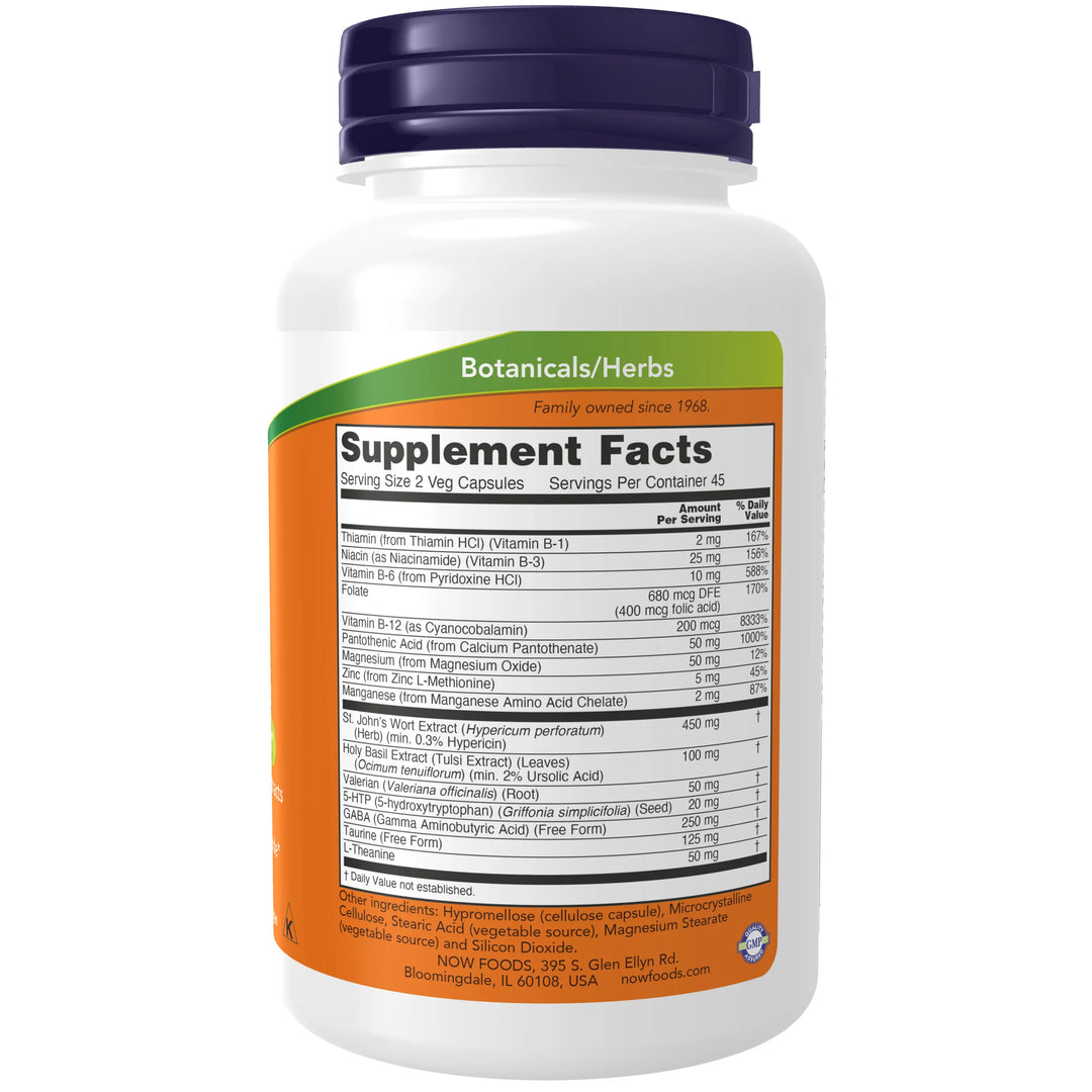 NOW Foods Mood Support - 90 Veg Capsules