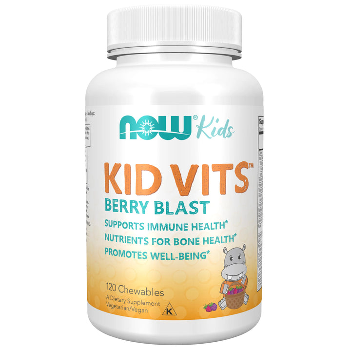 NOW Foods Kid Vits Berry Blast - 120 Chewables