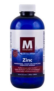 Mineralife Zinc - Clear Liquid - 240ml