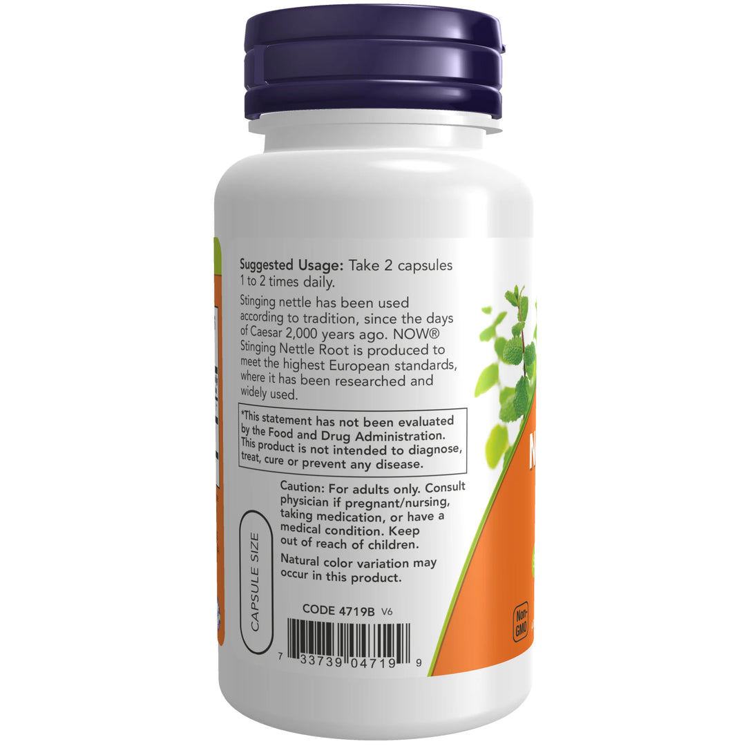 NOW Foods Stinging Nettle Root Extract 250 mg - 90 Veg Capsules