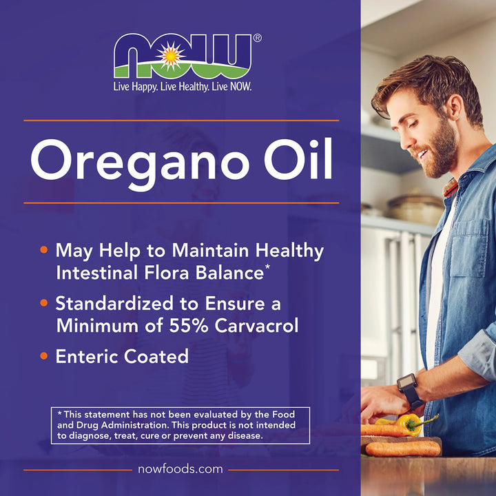 NOW Foods Oregano Oil - 90 Softgels