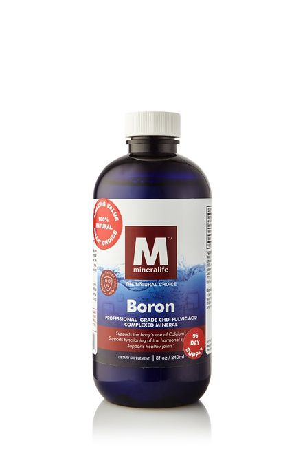 Mineralife Boron - Clear Liquid - Health Supplement - 240ml