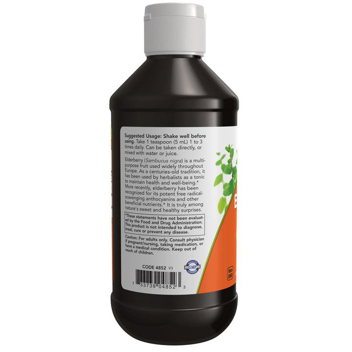 NOW Foods Elderberry Liquid - 237ml