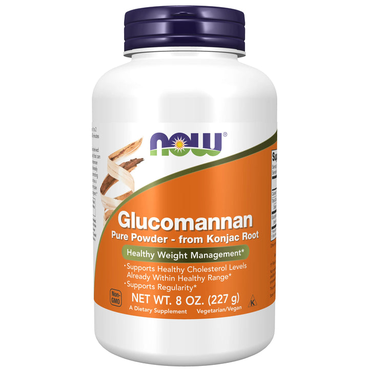 NOW Foods Glucomannan Pure Powder - 227g / 8 oz.