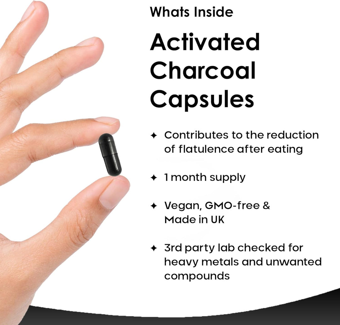 New Leaf Activated Charcoal - 120 Capsules