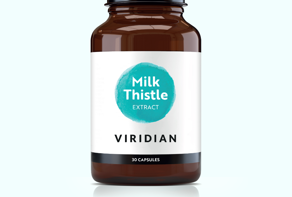 Viridian Milk Thistle Herb and Seed Extract - 30 Veg Caps