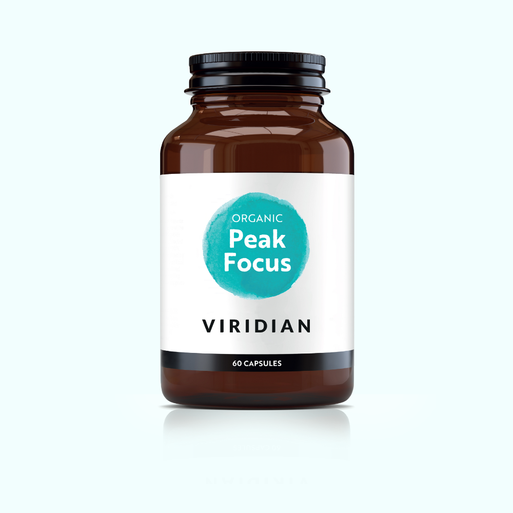 Viridian Peak Focus - 60 Veg Caps