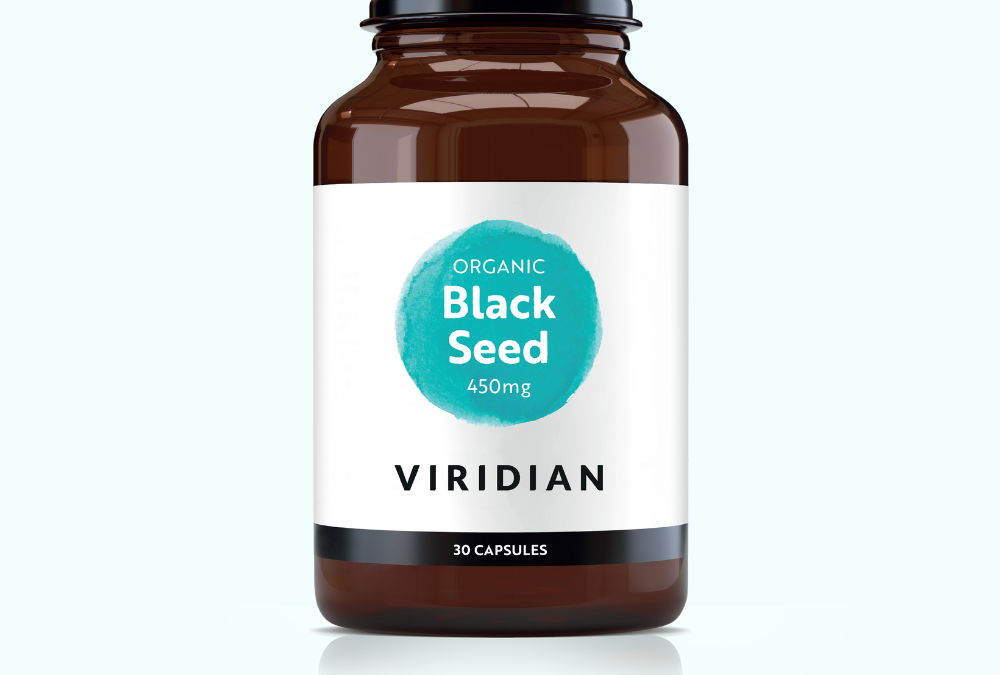Viridian Organic Black Seed 450mg - 30 Veg Caps