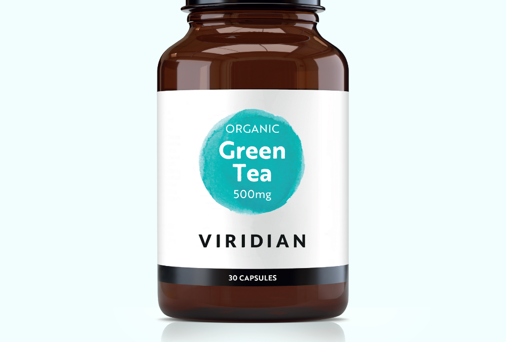 Viridian Organic Green Tea Leaf 500mg  - 30 Veg Caps
