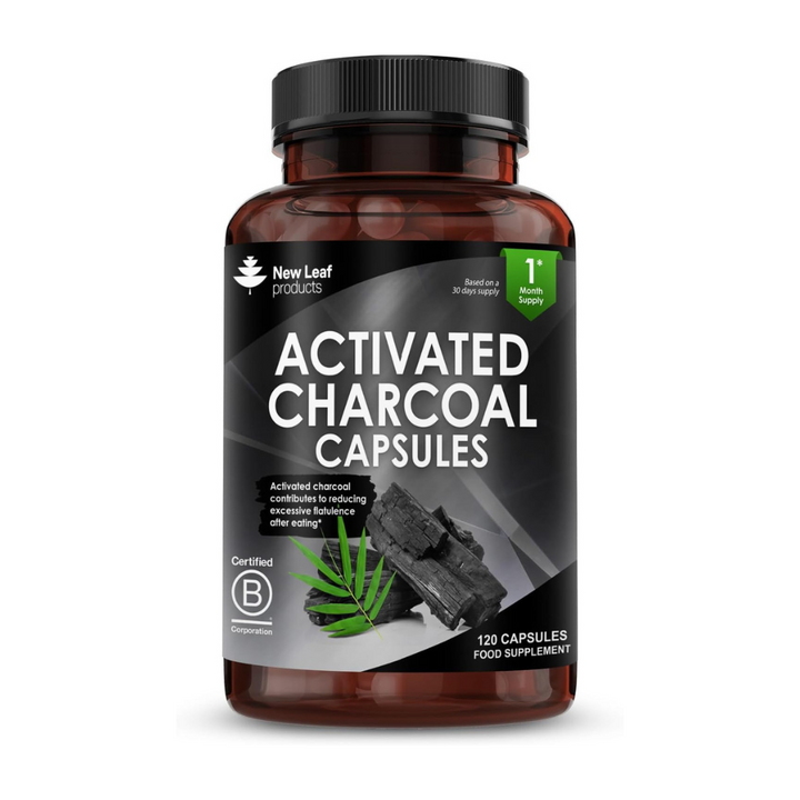 New Leaf Activated Charcoal - 120 Capsules