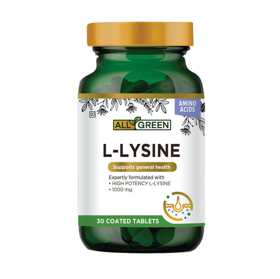 All Green L-lysine 30 Tablets