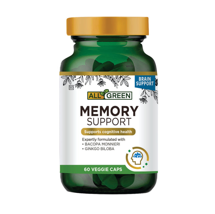 All Green Memory Support 60 Capsules
