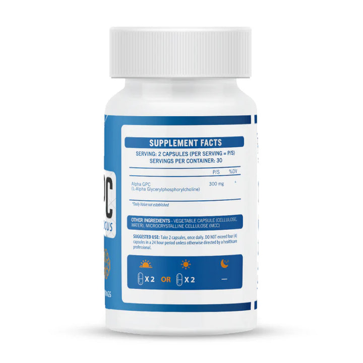 NeuroActive Alpha GPC - 60 Capsules