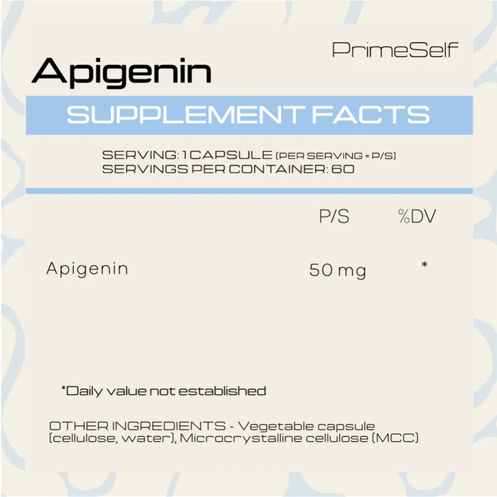 PrimeSelf Apigenin - 60 Capsules