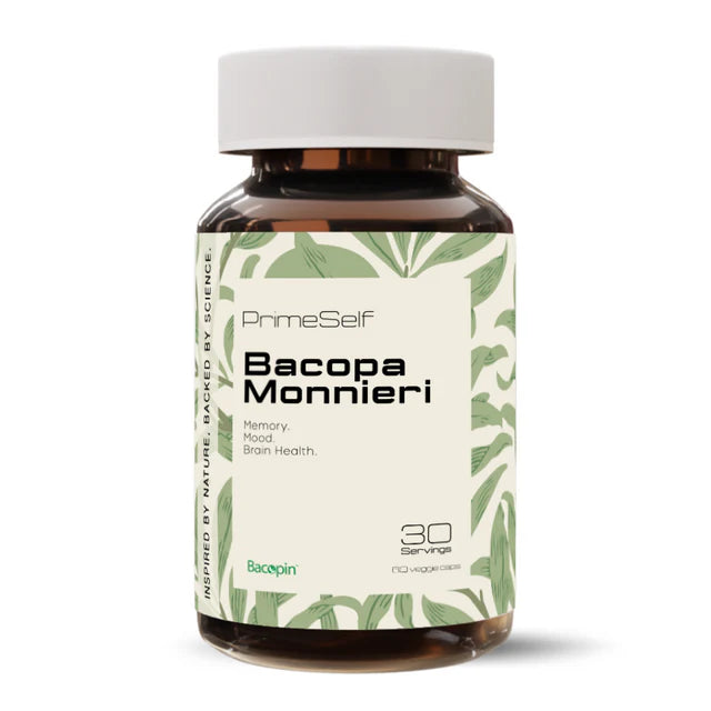 PrimeSelf Bacopa Monnieri - 60 Capsules