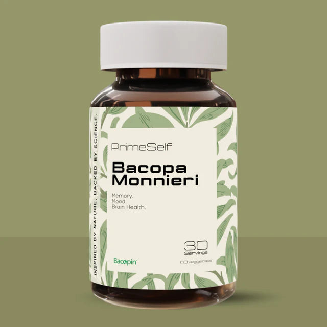 PrimeSelf Bacopa Monnieri - 60 Capsules