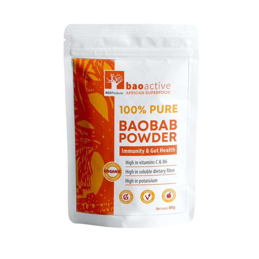 BaoActive Pure Baobab Powder 80g