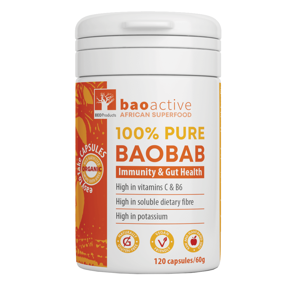 BaoActive Pure Baobab Capsules 120 Capsules