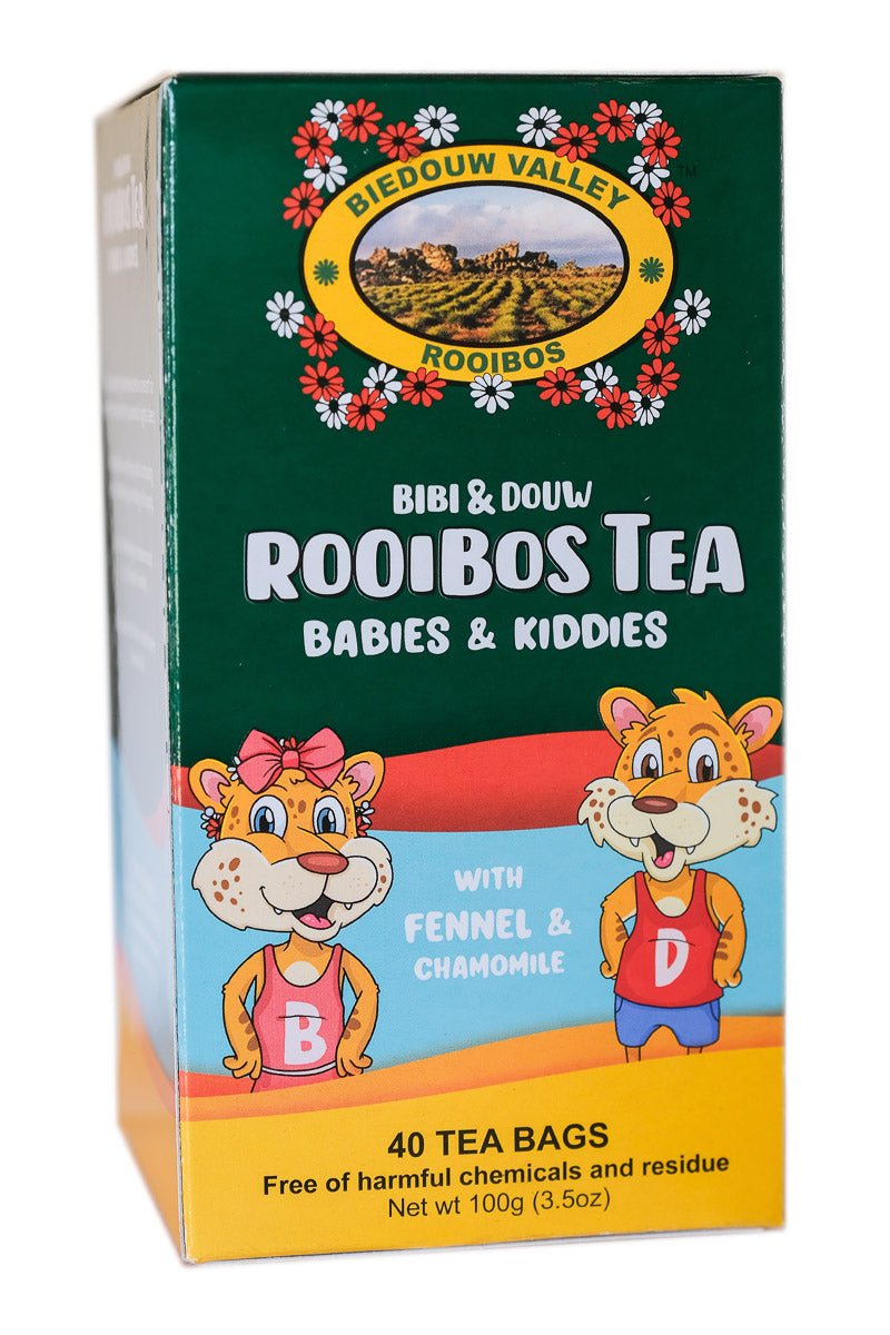 Biedouw Valley Tea - Rooibos with Chamomile & Fennel (for babies & kiddies) - 40 tea bags (100g)