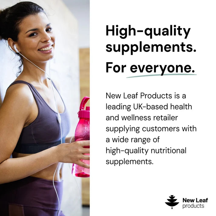 New Leaf L-Arginine &amp; L-Citrulline with Beetroot – 120 Capsules