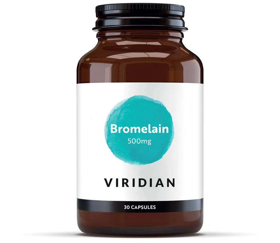 Viridian Bromelain 500mg - 30 Veg Caps