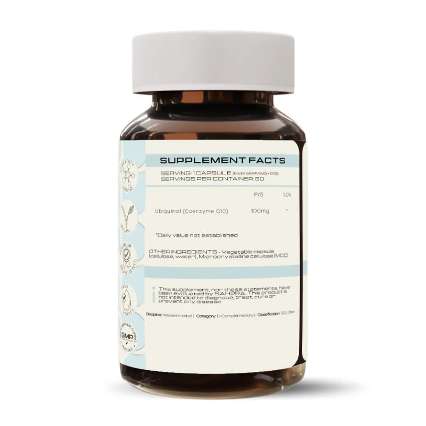PrimeSelf Coenzyme Q10 - 60 Capsules