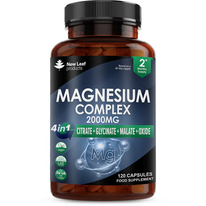New Leaf Magnesium Complex  4 in 1 - 120 Capsules