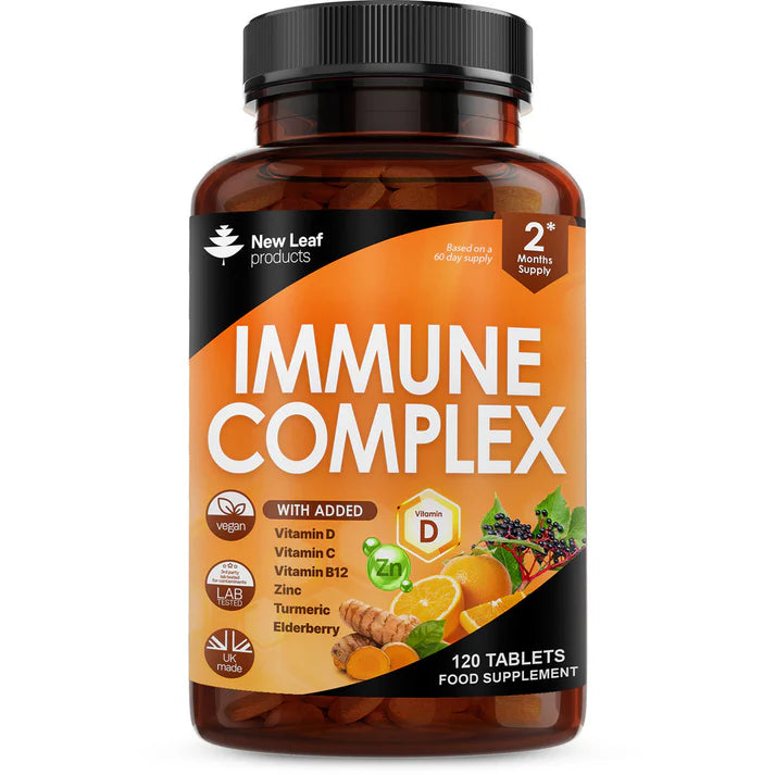 New Leaf Immune Complex - 120 Tablets