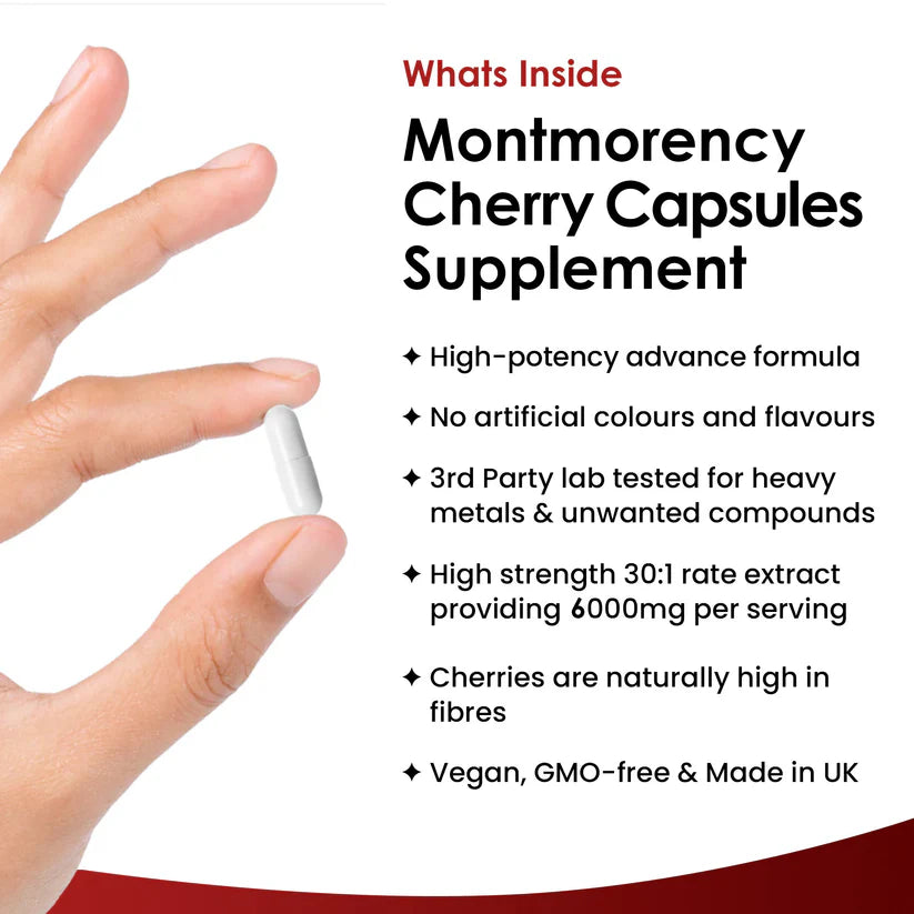 New Leaf Montmorency Cherry - 120 Capsules