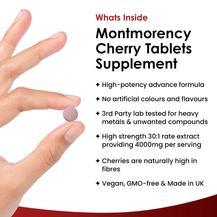New Leaf Montmorency Cherry - 180 Tablets