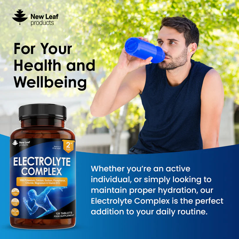 New Leaf Electrolytes Complex - 120 Tablets