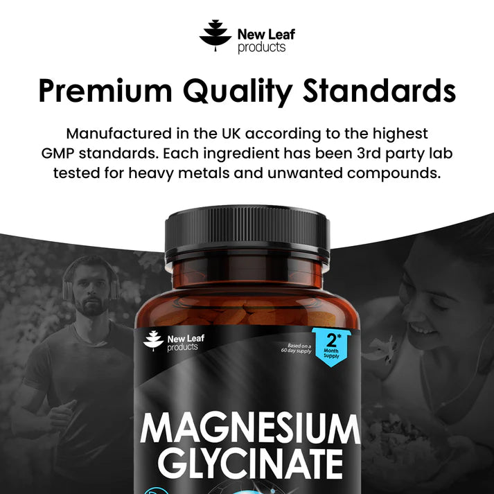 New Leaf Magnesium Glycinate - 120 Capsules