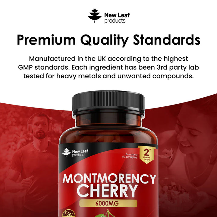 New Leaf Montmorency Cherry - 120 Capsules