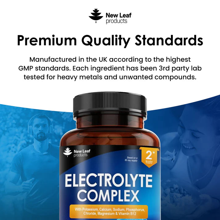 New Leaf Electrolytes Complex - 120 Tablets