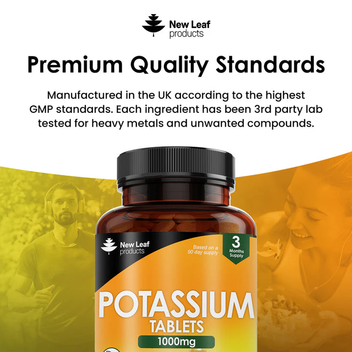 New Leaf Potassium - 180 Tablets