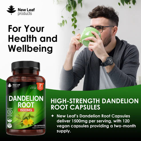 New Leaf Dandelion Root - 120 Capsules