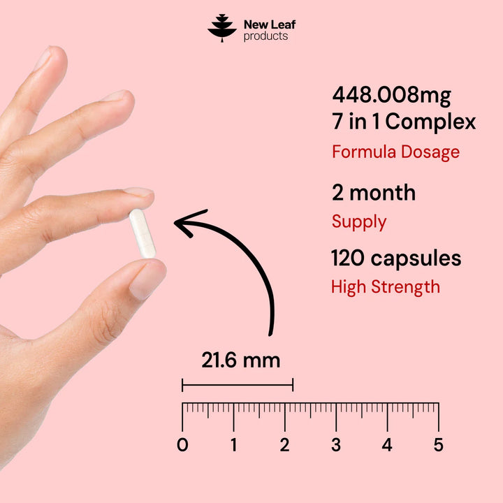 New Leaf Blood Pressure Support 7-in-1 - 120 Capsules