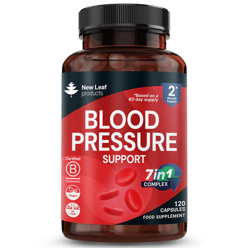 New Leaf Blood Pressure Support 7-in-1 - 120 Capsules