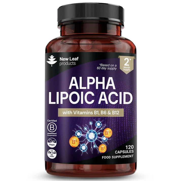New Leaf Alpha Lipoic Acid (ALA) Complex – 120 Capsules