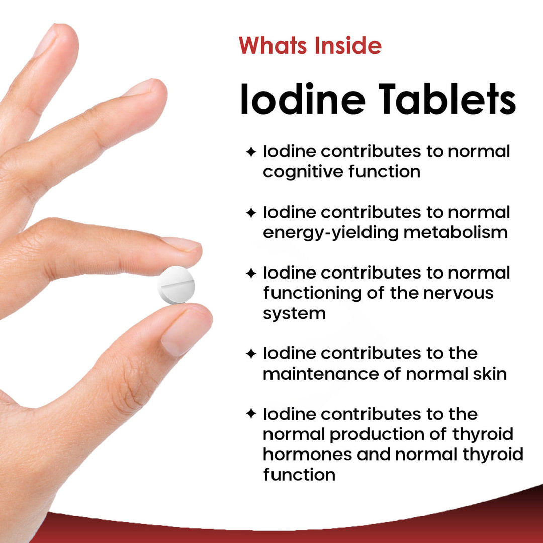 New Leaf Iodine  Thyroid & Nervous System Support - 365 Tablets