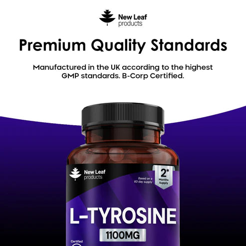 New Leaf L-Tyrosine - 120 Capsules