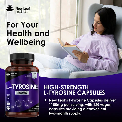 New Leaf L-Tyrosine - 120 Capsules