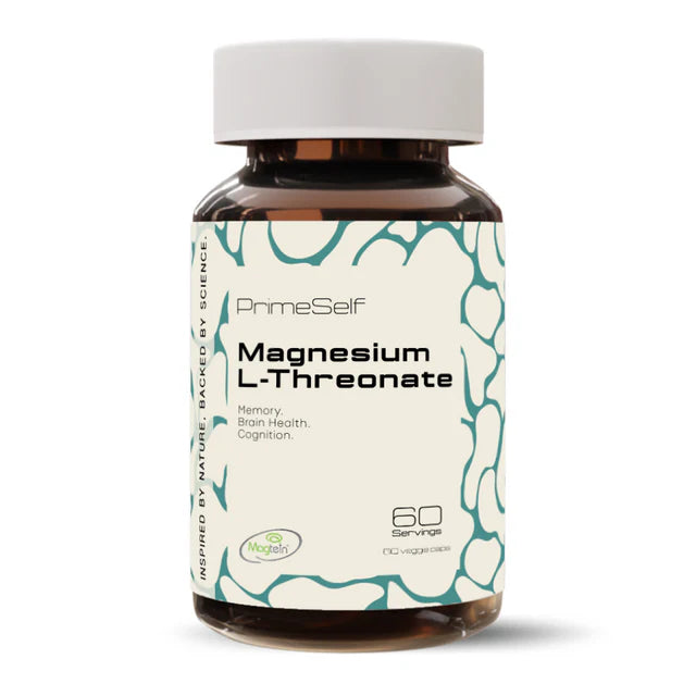 PrimeSelf Magnesium L-Threonate - 60 Capsules