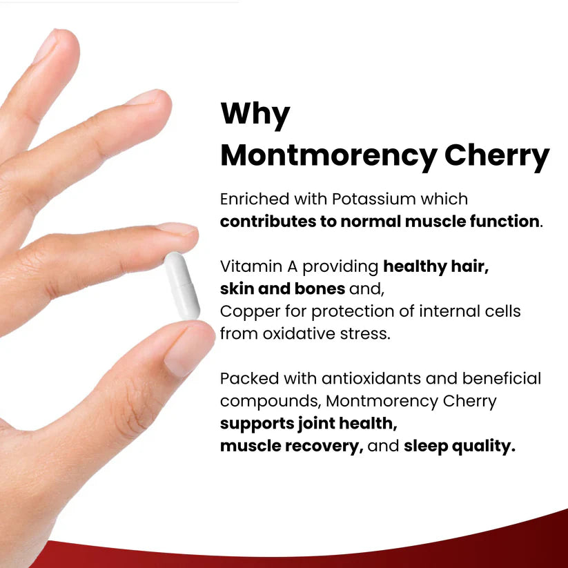 New Leaf Montmorency Cherry - 120 Capsules