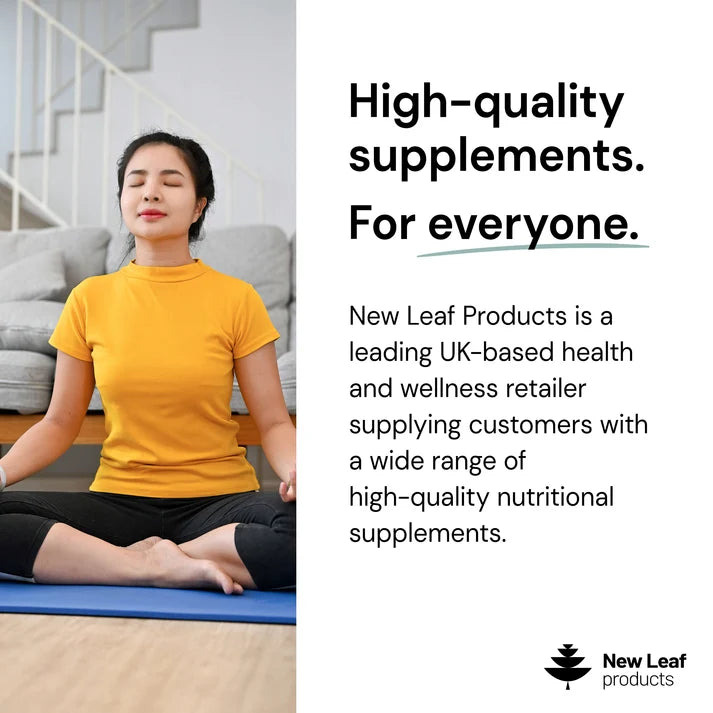 New Leaf Mullein Leaf – 120 Capsules