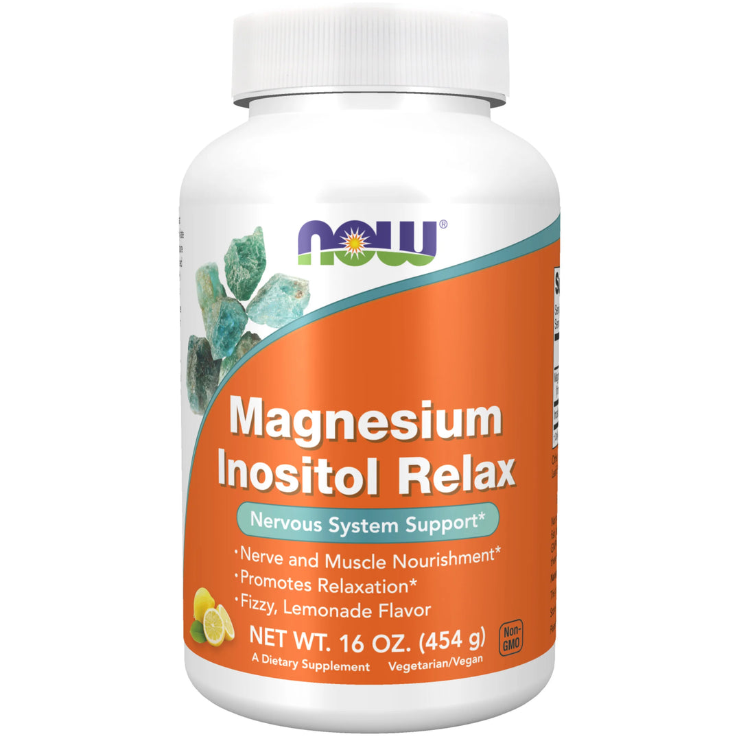 NOW Foods Magnesium Inositol Relax Powder - 454g