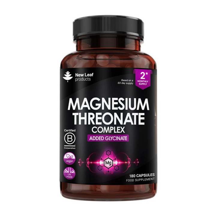 New Leaf Magnesium Threonate Glycinate Complex - 180 Capsules